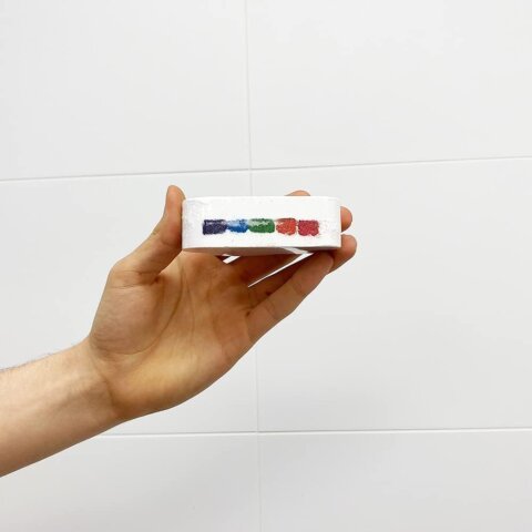Large Cloud Rainbow Bath Bomb from Zimpli Kids