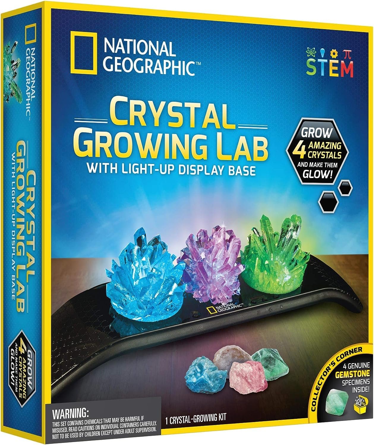 National Geographic JM02691 Crystal Growing Lab, Multicolor